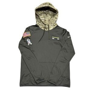 Nike Therma-Fit Salute To Service Oakland (Las Vegas) Raiders Hoodie Men’s Sz S